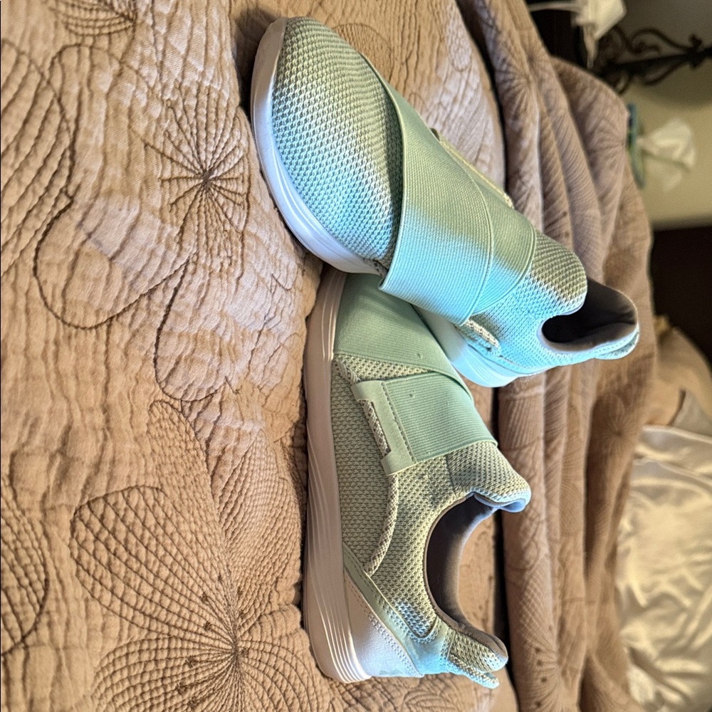 Under Armour Light Green Slip-On Shoes